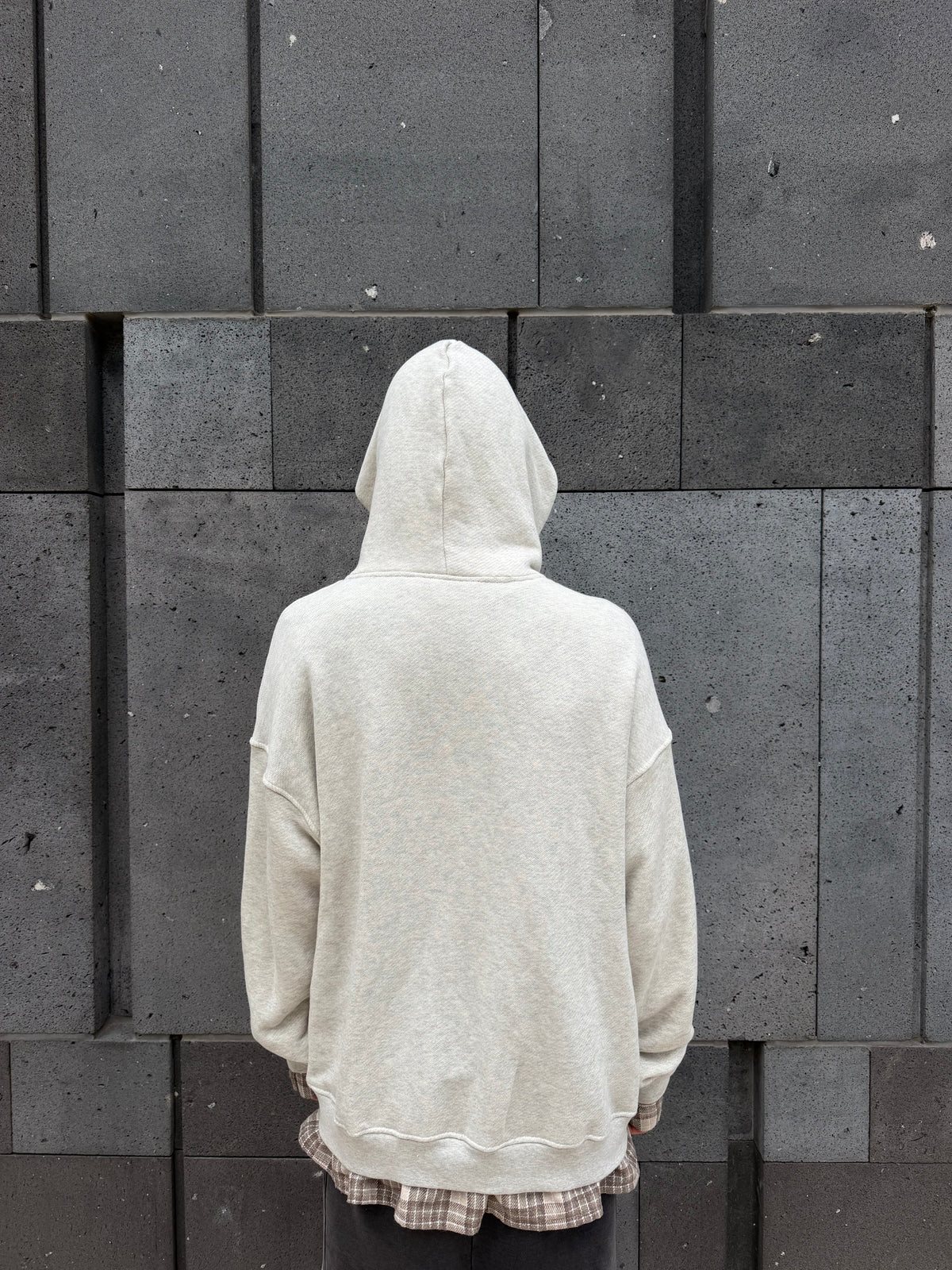 Plaid Zip-Up Hoodie