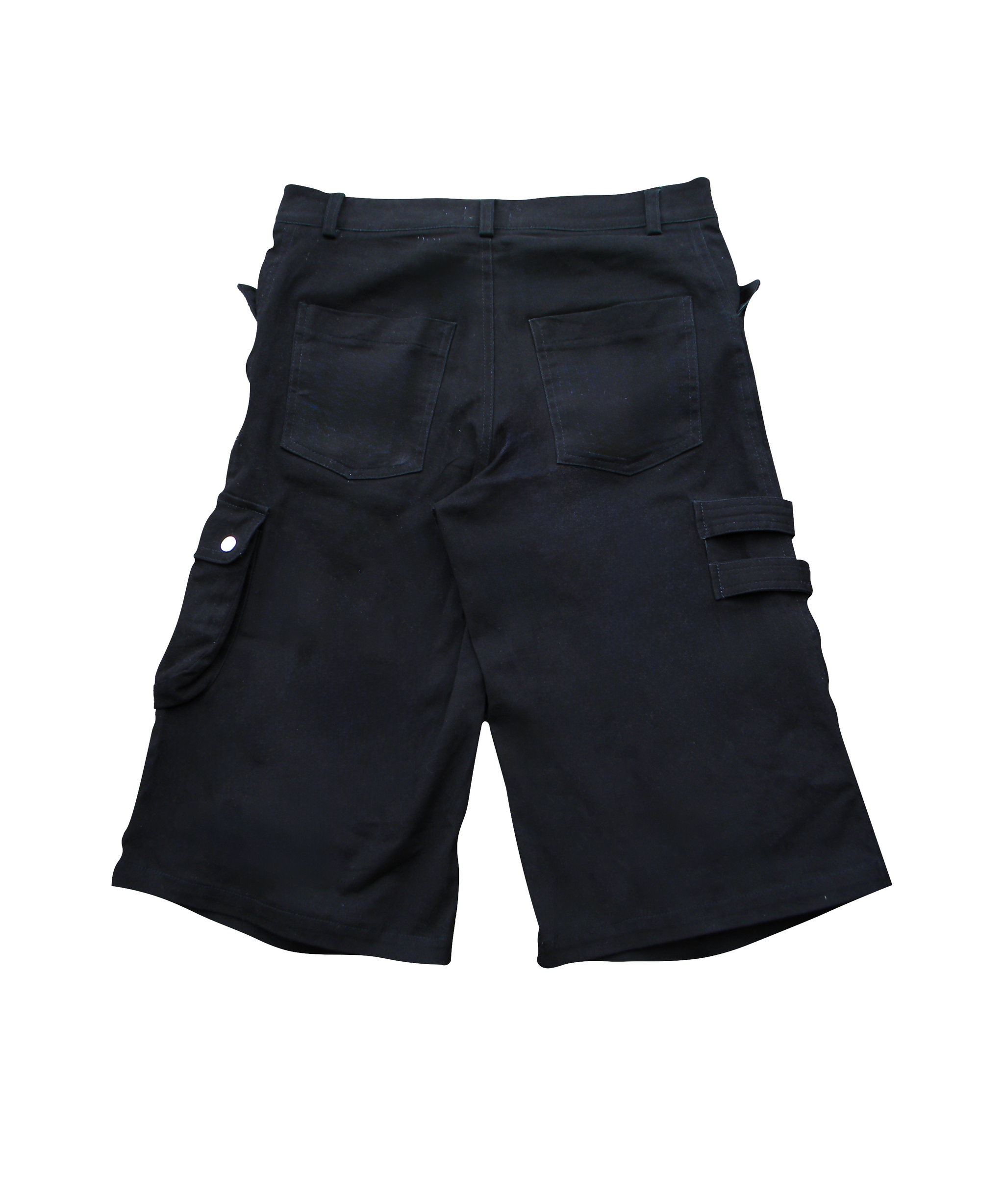 “NITER” FLARED SHORTS