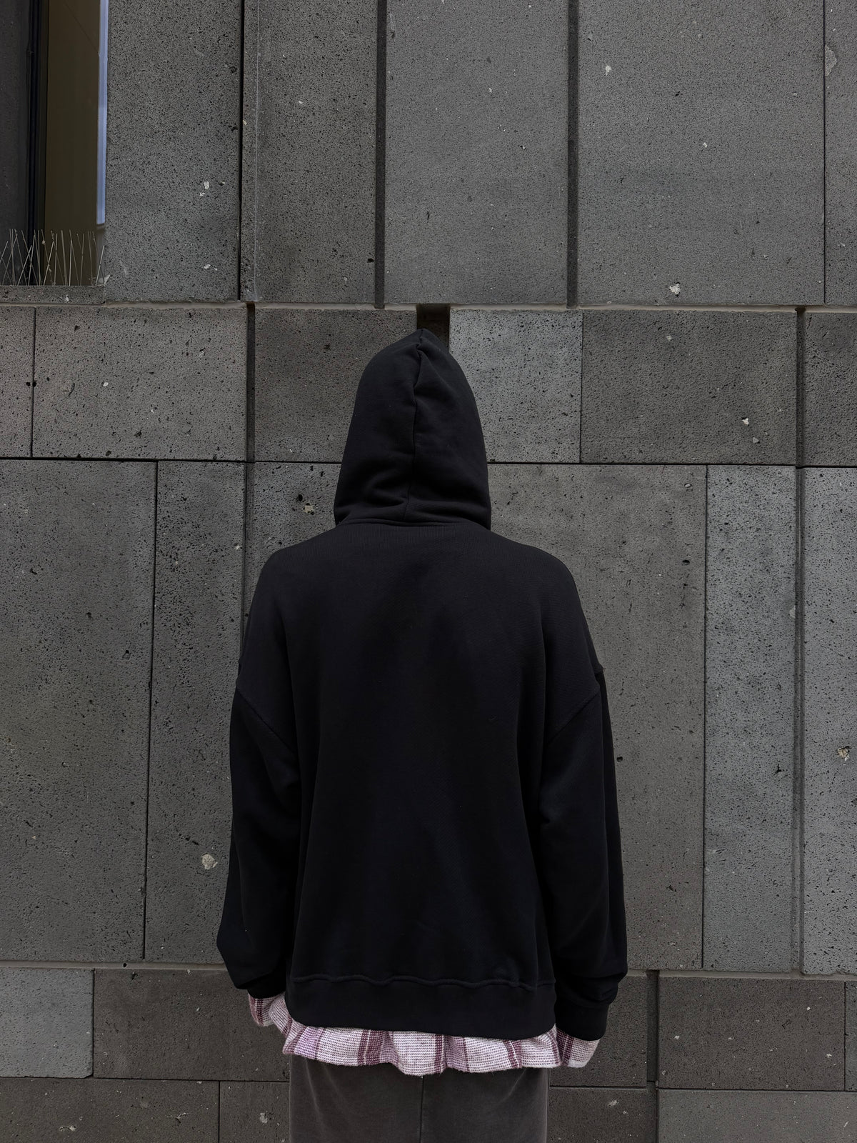 Plaid Zip-Up Hoodie