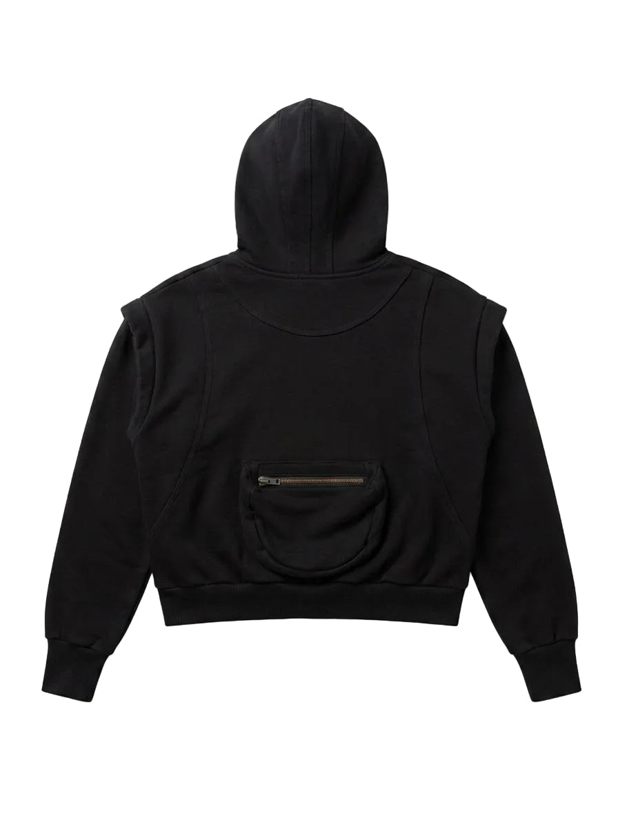 "SLENDER" LAYERED HOODIE