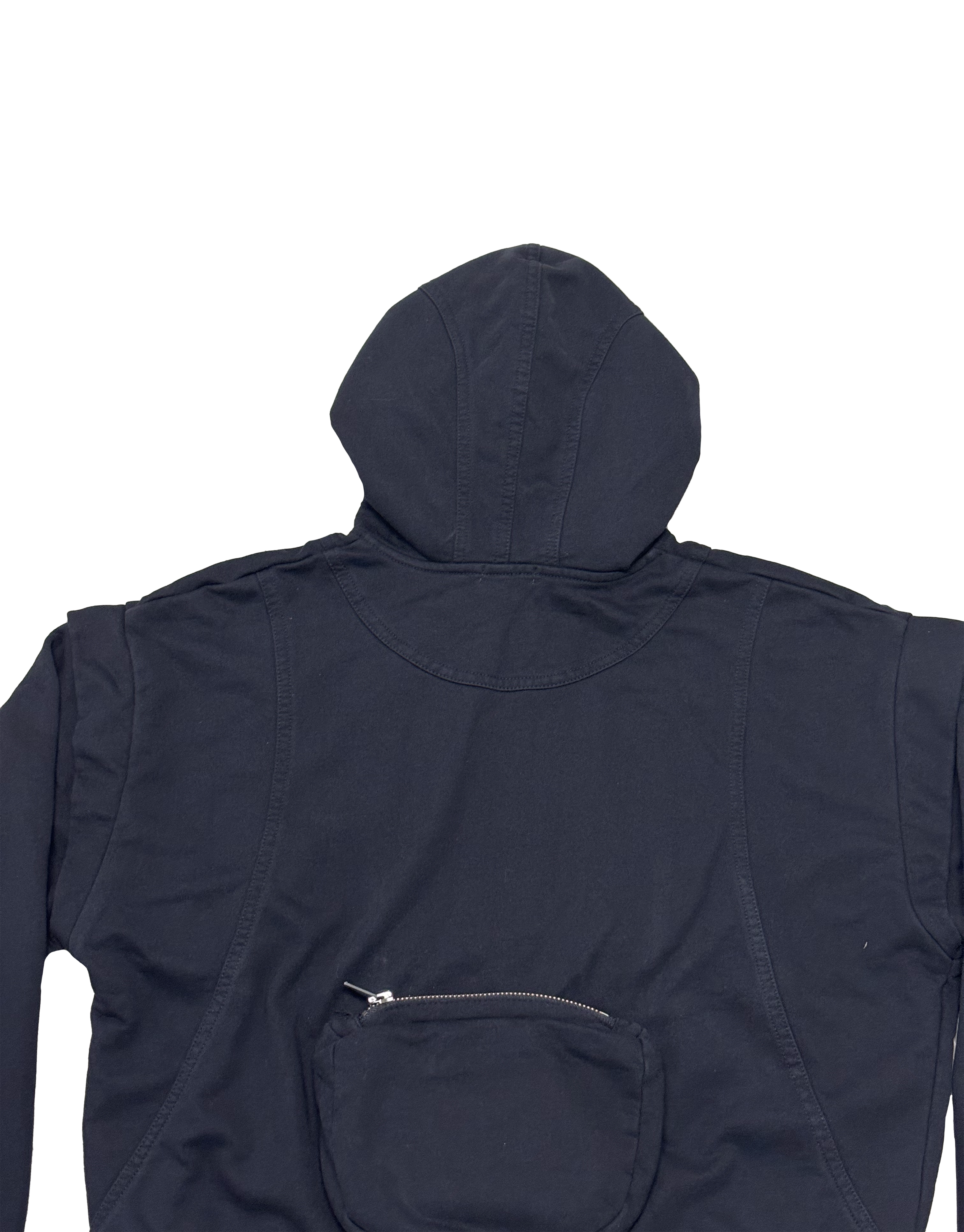 "SLENDER" LAYERED HOODIE